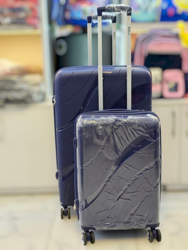 plastic suitcases