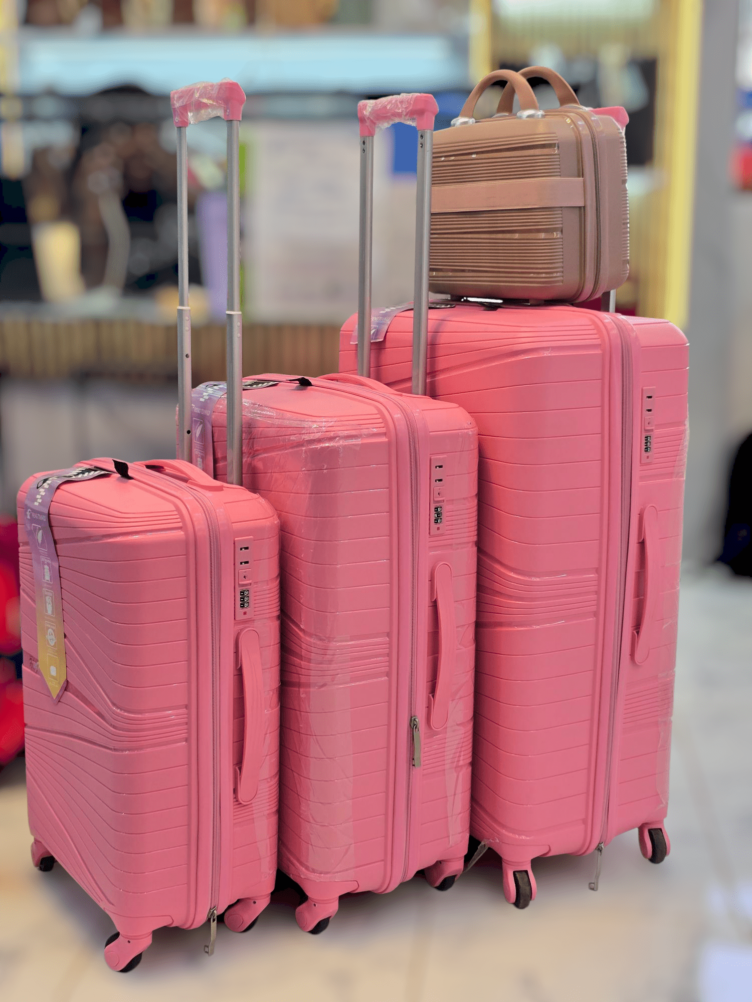rubber suitcase
